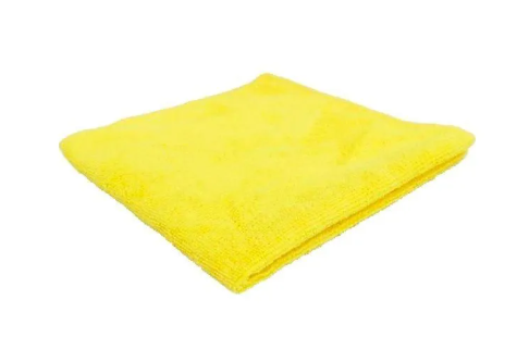Pano de Microfibra Amarelo - Kit com 2 unidades
