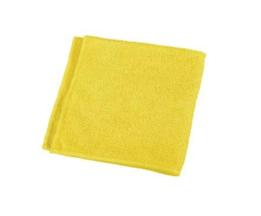 Pano de Microfibra Amarelo - Kit com 2 unidades