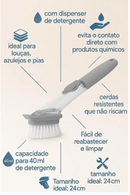 Escova Multiuso com Reservatório